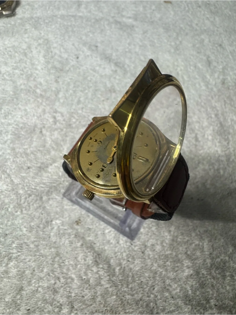 Silvana Swiss Gold Tone Quartz Watch - Gold